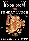 Sunday Lunch From 12pm - 2.30pm